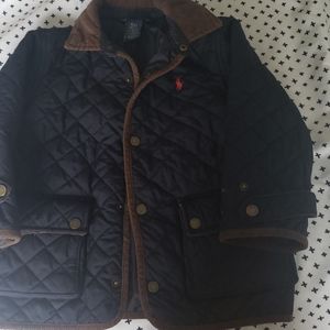 Size 4T Polo navy blue jacket